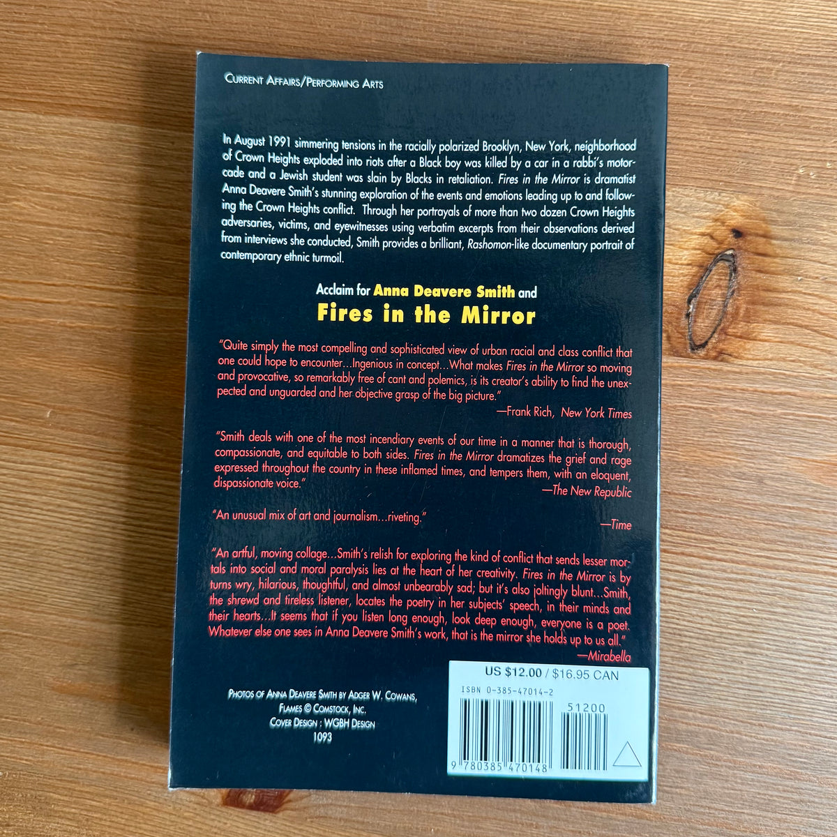 Fires in the Mirror - Anna Deavere Smith