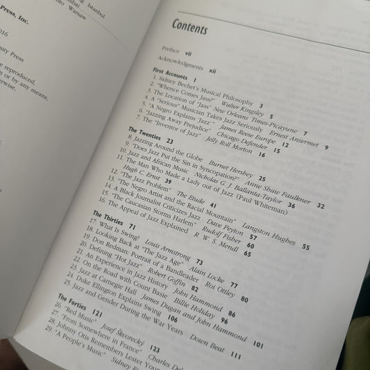 Keeping Time: Readings in Jazz History
