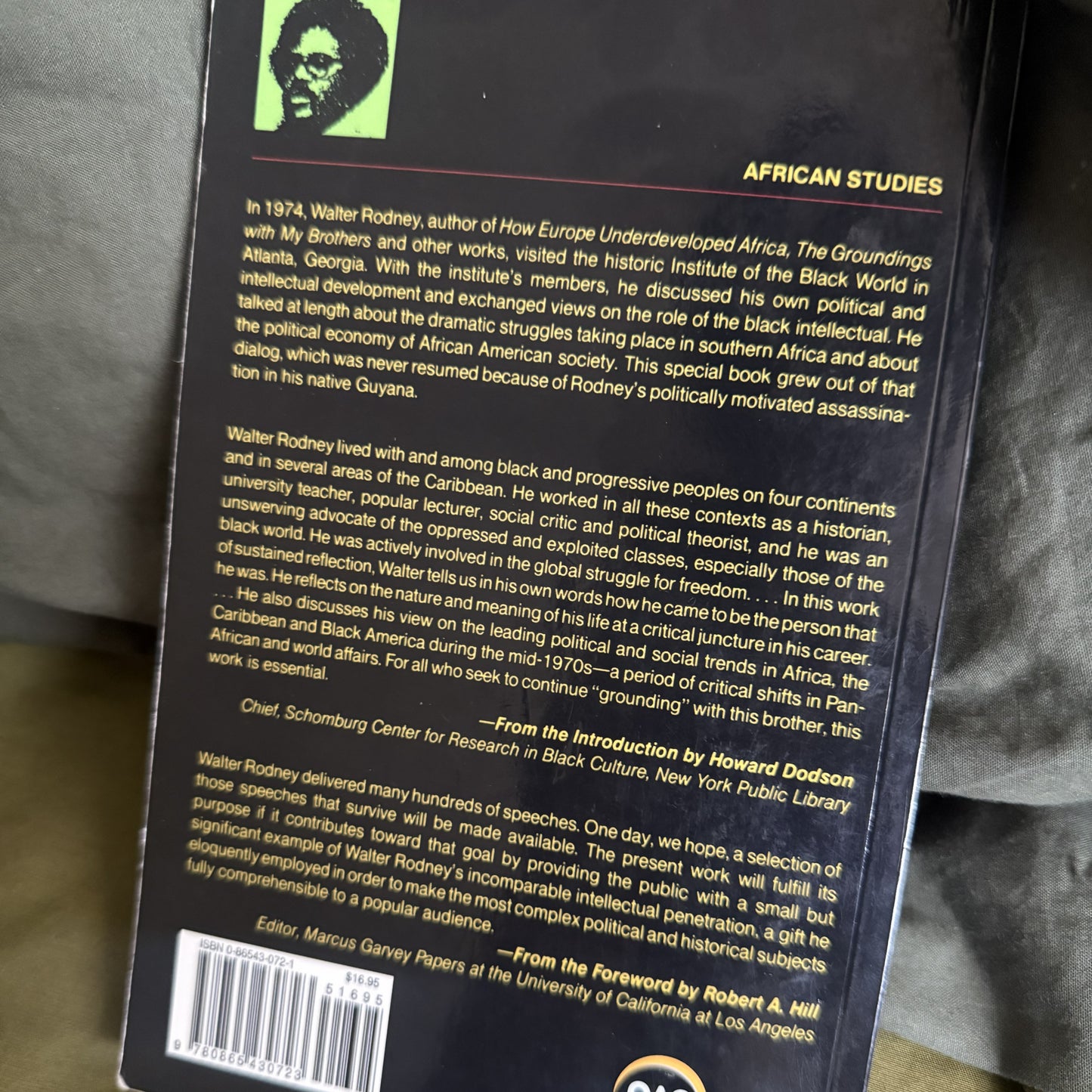 Walter Rodney Speaks: The Making of a Guerilla Intellectual