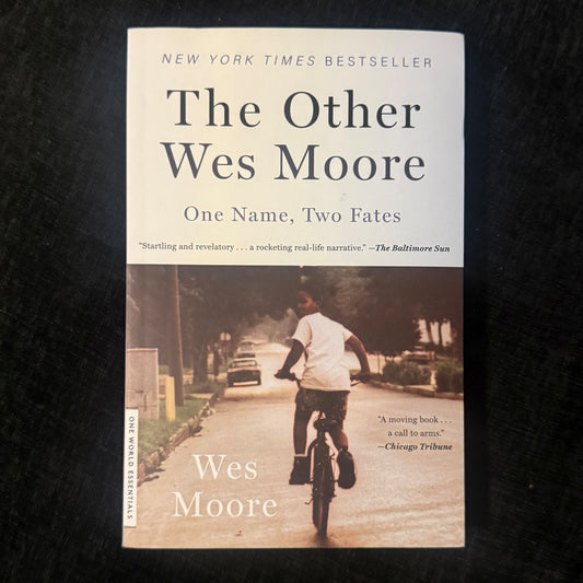 The Other Wes Moore – Wes Moore