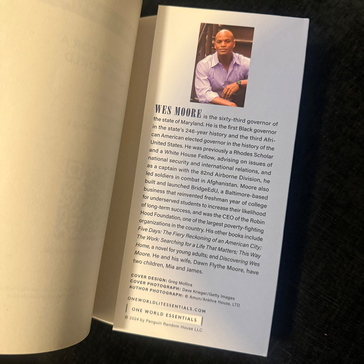 The Other Wes Moore – Wes Moore