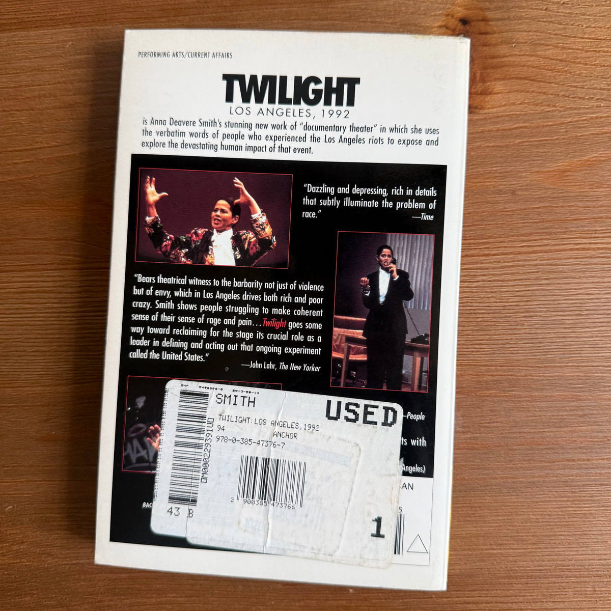 Twilight: Los Angeles, 1992 - Anna Deavere Smith