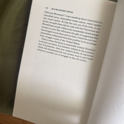 Walter Rodney Speaks: The Making of a Guerilla Intellectual